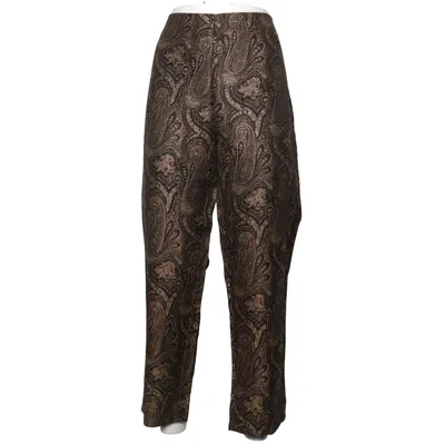 Bukser (Sort, Guld) fra Kiabi Metallfiber, Polyester, Viscose