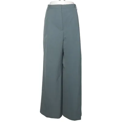 Kostymbyxor (Grön) från Dries van Noten Polyester, Ull