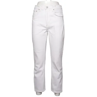Jeans (White) from H&M Cotton, Elastane