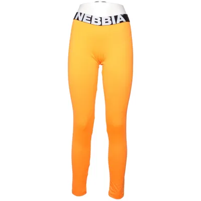 Träningstights (Orange) från Nebbia Elastan, Polyester