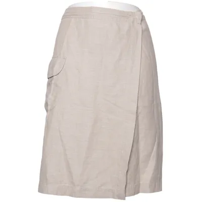 Skirt (Beige) from Invicta Cotton, Linen