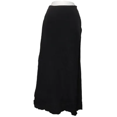 Maxi rok (Zwart) van Yohji Yamamoto Katoen, Polyester, Zijde, Viscose
