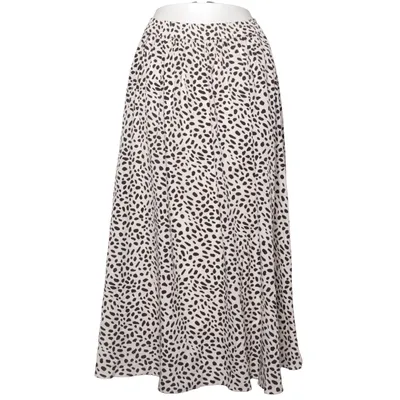 Långkjol (Vit, Svart) från Ingni Polyester