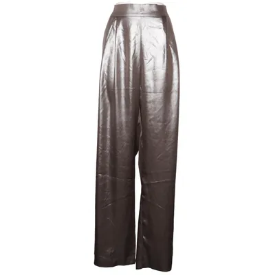 Pantalon patte d'éléphant (Gris) de Caroline Biss Polyester