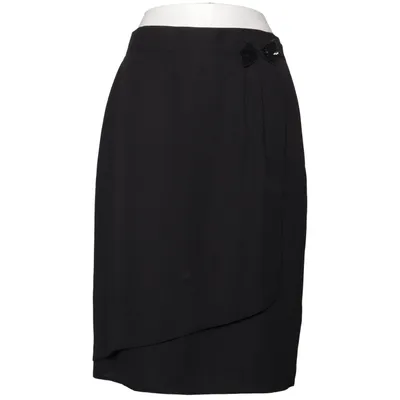 Nederdel (Sort) fra Höpfner Acetat, Polyester
