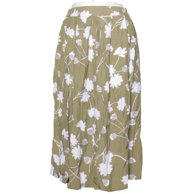 Nederdel (Grøn, Hvid) fra Casual Selection Viscose