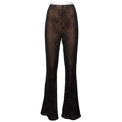 Pants (Black, Beige) from Majorelle Elastane, Polyester