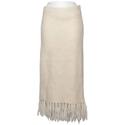 Skirt (White) from H&M Trend Elastane, Mohair, Wool, Polyester