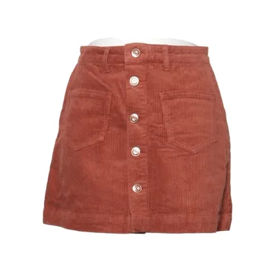 Skirt (Brown) from ONLY Blue Denim Cotton