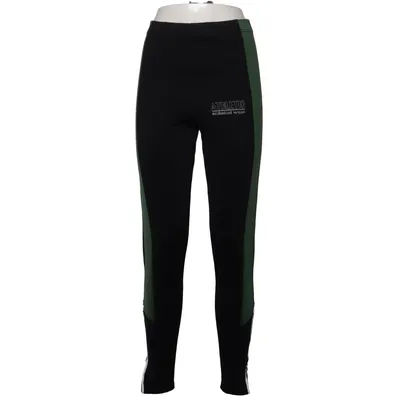 Sportleggings (Zwart, Groen) van Athletic Elastaan, Polyamide
