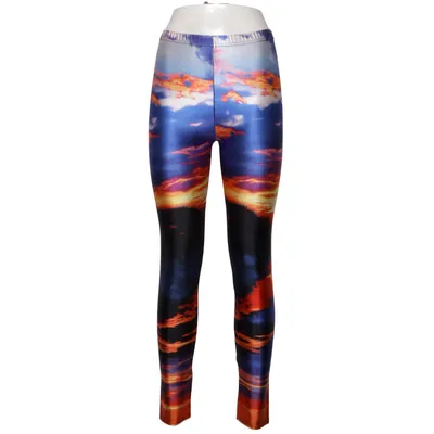 Leggings (Blau, Orange, Mehrfarbig) von Lotus Leggings Elasthan, Polyester