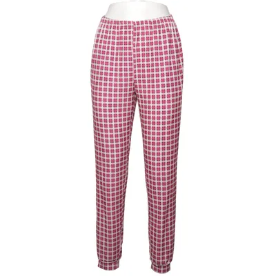 Pyjamahose (Pink, Weiß) von Lavelle Elasthan, Polyester