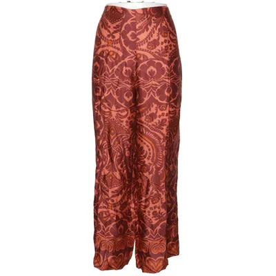 Pantalon patte d'éléphant (Rouge, Orange) de Elena Miro Viscose