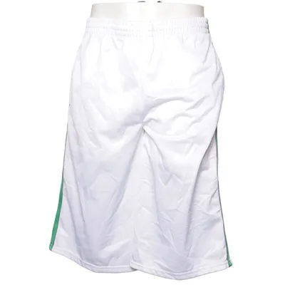 Short de basketball (Blanc, Vert) de Okay Polyester