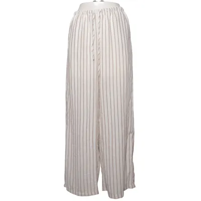 Palazzohose (Weiß, Braun) von Dazy Polyester