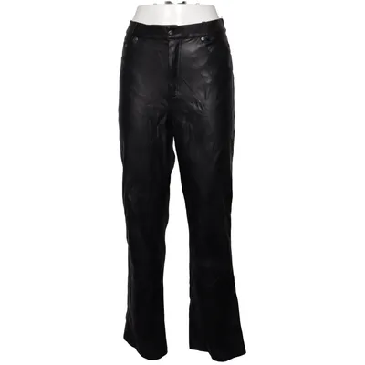 Pantalon en vinyle (Noir) de Maja Nilsson Lindelöf x Gina Tricot Polyester, Polyuréthane