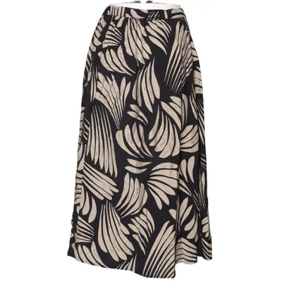 Kjol (Svart, Beige) från Pågen Polyamid, Viskos