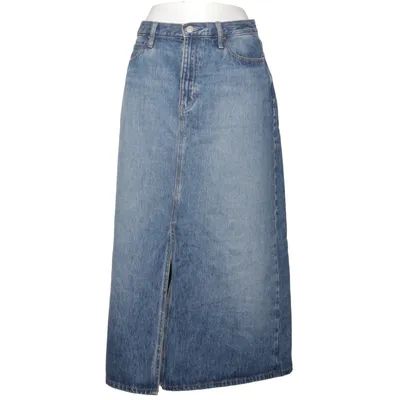 Spijkerrok (Blauw) van Uniqlo Jeans Katoen, Polyester