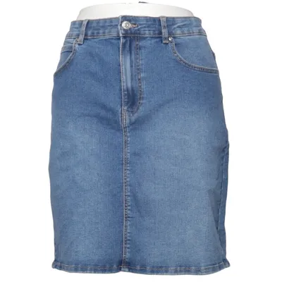 Jeanskjol (Onlwonder Hw Dnm Skirt Pim Noos) från ONLY Blue Denim Bomull, Polyester