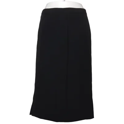 Nederdel (Sort) fra Christian Dior Acetat, Silke, Viscose