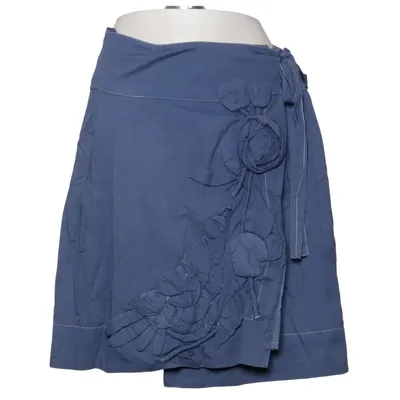 Jupe portefeuille (Bleu) de Hoss Intropia