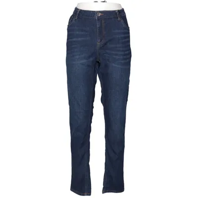 Spijkerbroek (Blauw) van Kaffe Katoen, Elastaan, Polyester