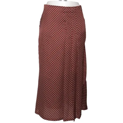 Jupe longue (Marron, Blanc) de Zara Woman Polyester