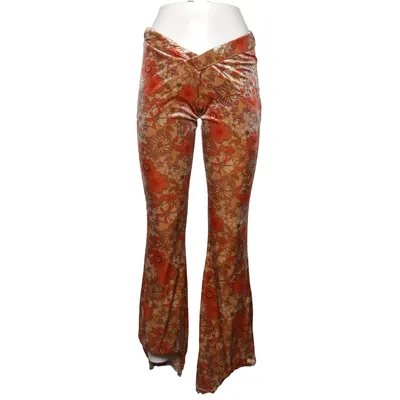 Byxor (Orange, Beige, Flerfärgad) från Urban Outfitters Elastan, Polyester