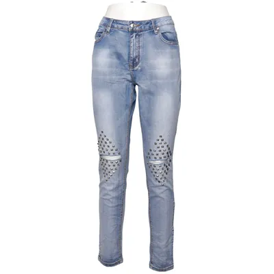 Jeans (Blue) from Miss Anna Cotton, Elastane, Polyester