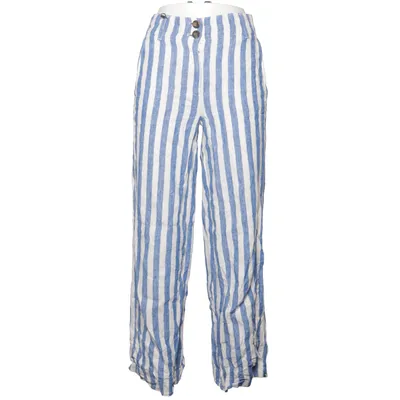Hose (Blau, Weiß) von Boden Leinen