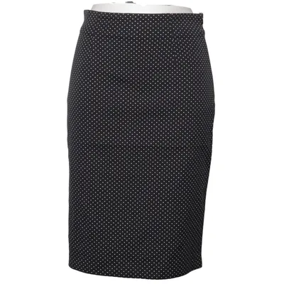 Kjol (Svart, Vit) från No Man's Land Bomull, Elastan, Polyamid