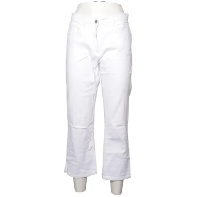 Jeans (White) from Miss H. Cotton, Elastane