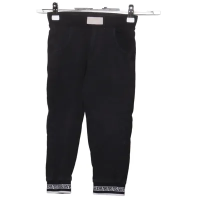 Pantalon de survêtement (Noir) de Young Versace Coton, Élasthane, Polyester