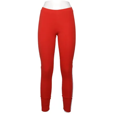Sports tights (Red, White) from Adidas Originals Cotton, Elastane