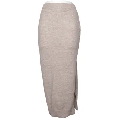 Ventenederdel (Beige) fra H&M Mama Akryl, Elastan, Polyester, Uld