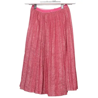 Skirt (Pink) from Billieblush Metallic fiber, Polyester, Viscose
