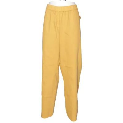 Pants (Yellow) from Ulla Popken Cotton, Elastane, Polyester