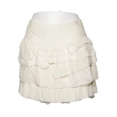 Skirt (White) from Essentiel Antwerp Cotton, Silk, Viscose