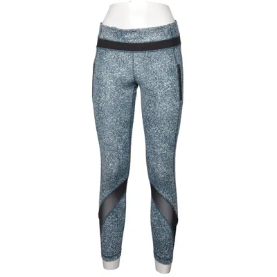 Sportleggings (Blauw, Wit, Zwart) van Lululemon Athletica Elastaan, Polyamide, Polyester