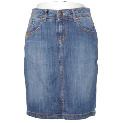 Jupe en jean (Bleu) de Tom Tailor Coton, Élasthane