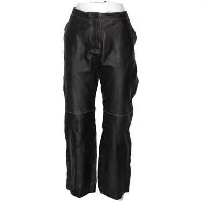 Läderbyxor (Svart) från H&M Skinn, Viskos
