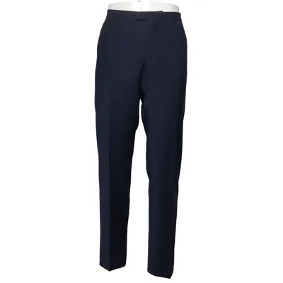 Kostuumbroek (Blauw) van Drykorn Katoen, Elastaan, Polyester, Wol