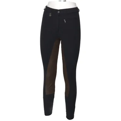 Pantalon d'équitation (Noir, Marron) Coton, Élasthane, Polyamide