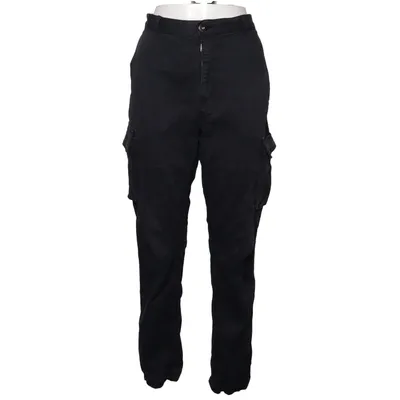 Cargobyxor (Svart) från H&M Bomull, Elastan