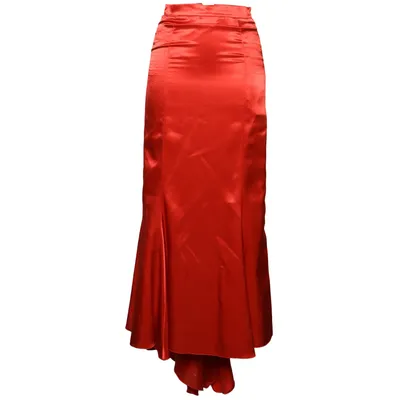 Maxi rok (Rood) van Diamant Polyester