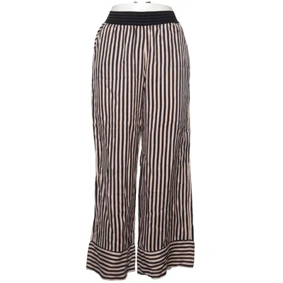 Palazzobyxor (Svart, Beige) från Summum Woman Lyocell