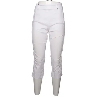 Pants (White) from Canda Elastane, Polyamide, Viscose