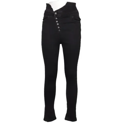 Jeans (Sort) fra Daysie Bomuld, Elastan