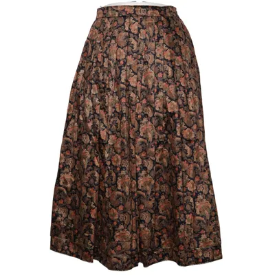 Kjol (Svart, Flerfärgad) från Perry Bomull, Polyester