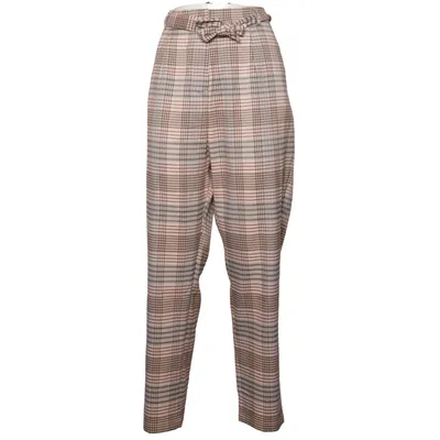 Hose (Beige, Blau, Braun) von Pop Copenhagen Polyester, Viskose